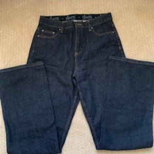 Denim & Co. wide leg jean (size 8) with tummy panel